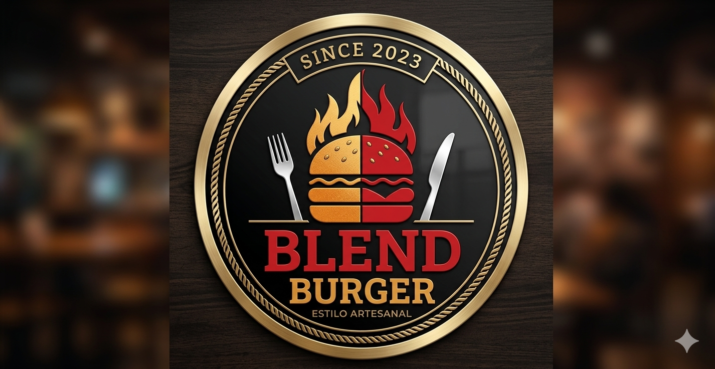 Logo Blend Burguer